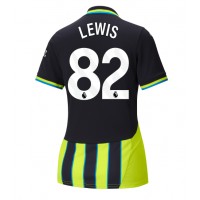 Dres Manchester City Rico Lewis #82 Preč pre Ženy 2024-25 Krátky Rukáv